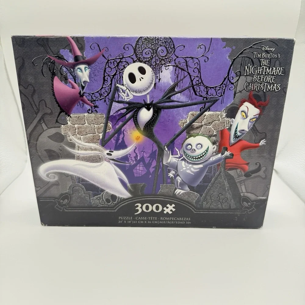 New Sealed Kohl's Disney The Nightmare Before Christmas 300 Piece Puzzle 24x18